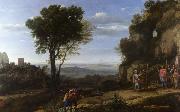 Landscape with David and the Three Heroes (mk17), Claude Lorrain